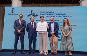 El Servicio de Información y Atención a Personas del HNP recibe el reconocimiento a la Excelencia de los Servicios Públicos de Castilla-La Mancha